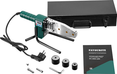 Паяльник для полипропиленовых труб Favourite PC 3115 LED / 127113115