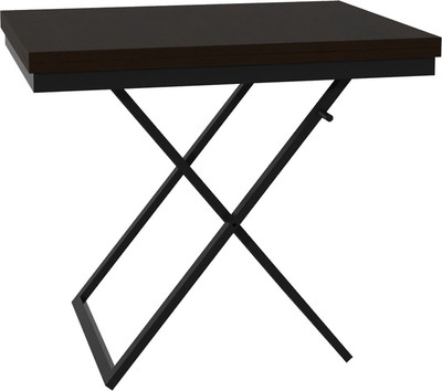 Стол-трансформер Мебелик Манхэттен (венге темный/черный)