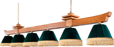 Светильник для бильярдного стола РуптуР Самурай-Уют НСО13-5x75-689 / К800925 (ясень)