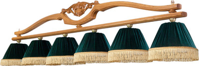 Светильник для бильярдного стола РуптуР Цезарь-Уют НСО13-3x75-661 / К490923 (ясень)