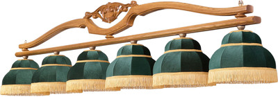 Светильник для бильярдного стола РуптуР Цезарь-София НСО13-3x75-652 / К490823 (ясень)