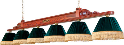 Светильник для бильярдного стола РуптуР Барон-Уют НСО13-5x75-658 / К460905 (ольха)