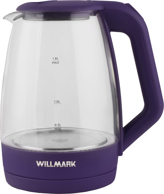 Электрочайник Willmark WEK-1823G / 2001902 (фиолетовый)