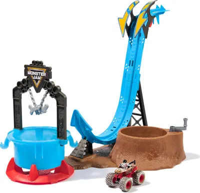 Автотрек Spin Master Monster Jam. С горкой / 64582