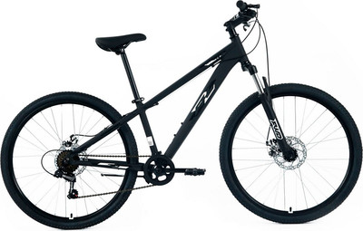 Велосипед Forward AL NX 26 2025 (13, черный матовый/серебристый, разобранный, в коробке)