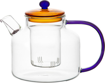 Заварочный чайник Liberty Jones Orb / LJ0000448 (синий/янтарный)