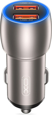 Адаптер питания автомобильный XO USB QC3.0 36W / CC52