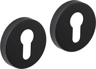 Накладка на цилиндр Apecs DP-C-02-INOX/201-BLM