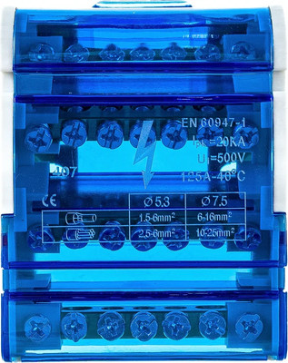 Шина нулевая в корпусе Stekker LD505-407 / 39683