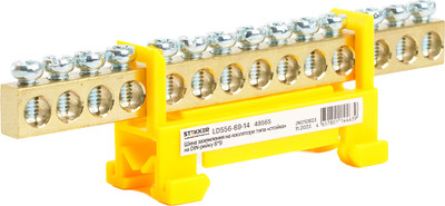 Шина заземления Stekker LD556-69-14 / 49565