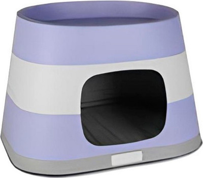 Домик для животных MP Bergamo Ring с лежанкой / 21.52VL05 (лиловый)