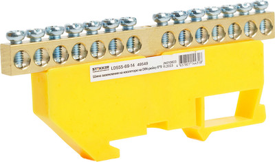 Шина заземления Stekker LD555-69-14 / 49549