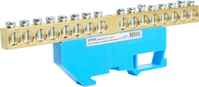 Шина нулевая Stekker LD555-812-16 / 49543