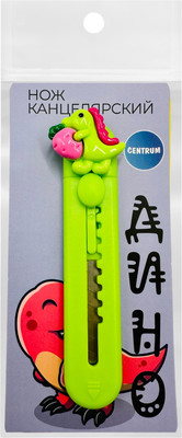 Нож канцелярский Centrum Дино / 73963