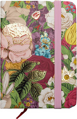 Записная книжка Centrum Цветы в линейку / 81138