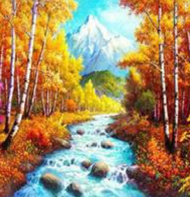Набор алмазной вышивки Centrum Осенний пейзаж / 87191