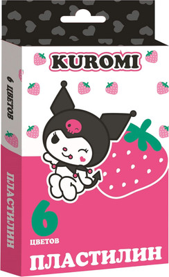 Пластилин Centrum Kuromi / 71955 (6цв)