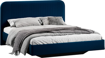 Каркас кровати ТриЯ Тиффани Тип 1 180x200 (велюр Confetti Blue)