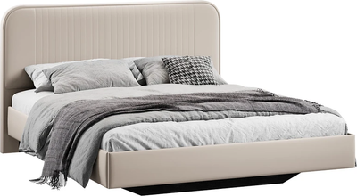 Каркас кровати ТриЯ Тиффани Тип 1 180x200 (велюр Confetti Cream)