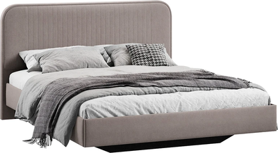 Каркас кровати ТриЯ Тиффани Тип 1 180x200 (велюр мокко темный)