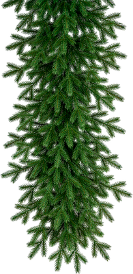 Гирлянда еловая Max Christmas Рождественская Версальская 1.5х0.4 / ГВР 40