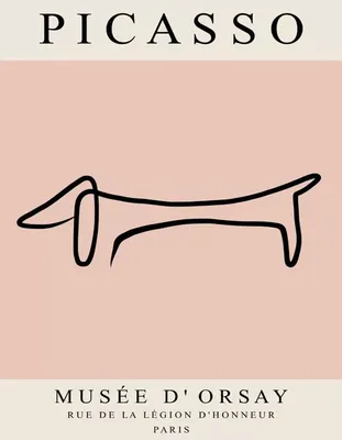 Картина Stamprint Такса / АТ057 (45х35см)