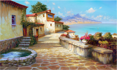 Набор алмазной вышивки Остров Сокровищ Южный полдень / 663863