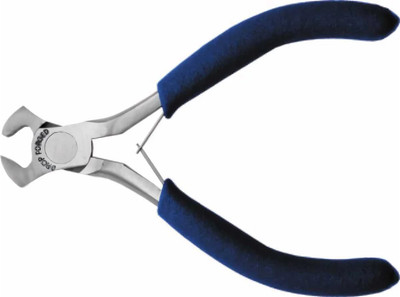 Клещи торцевые FIT Мини 105мм / 51325 (синий)