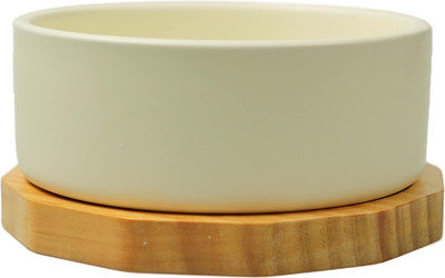 Миска для животных Mr. Kranch Bamboo / MKR542847 (белый)