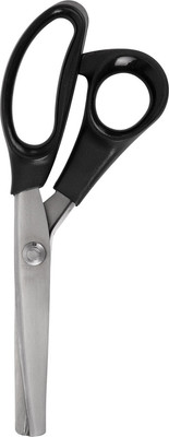 Ножницы портновские Остров Сокровищ Зигзаг / 665600 (черный)