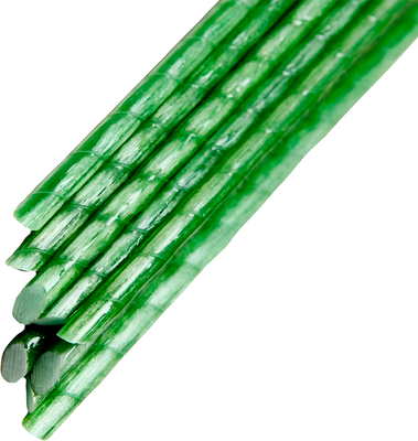 Набор колышков садовых МагКомпозит АКС-8 Хлыст 0.40м.п. (20шт, зеленый)