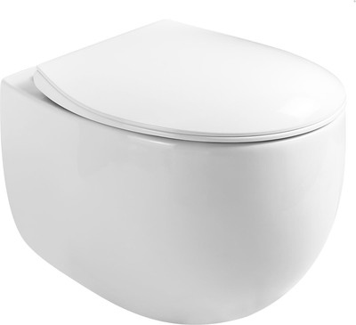 Унитаз подвесной Roxen EGG 530170-01 Rimless Soft Close NC