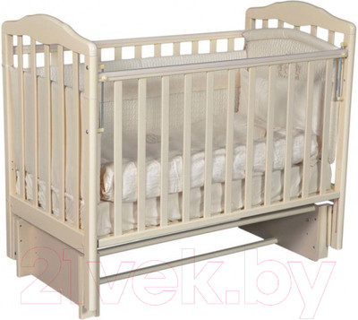 Детская кроватка Антел Алита-3/5 (слоновая кость)