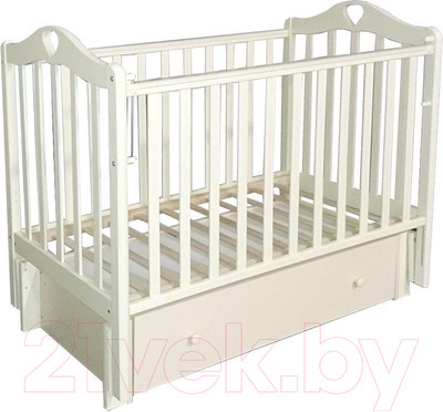 Детская кроватка Антел Каролина-4/6 (слоновая кость)