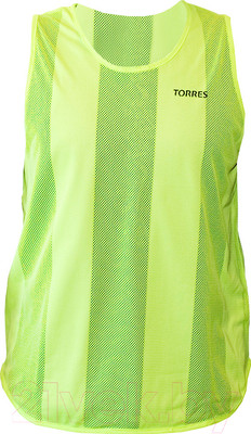 Манишка футбольная Torres TR11044YL (р-р 48-50, желтый)