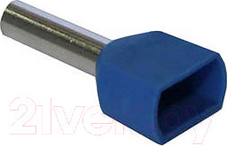 Наконечник-гильза для кабеля Атрион Для двух проводников / TE7508-100 (100шт)