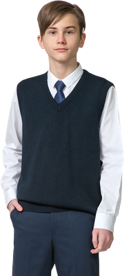 Жилет детский Polesie Для мальчика 3С3117-Д43 (р.122,128-60, морской синий)