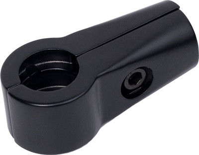 Соединитель для трубы мебельной AKS d25 560 (простой, черный)
