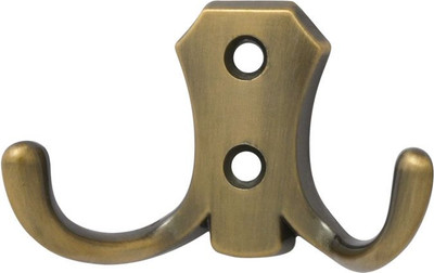 Крючок для одежды Нора-М №10 2-х рож. (старая бронза)