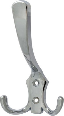 Крючок для одежды Нора-М №10 3-х рож. (хром)