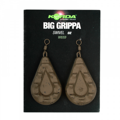 Грузило рыболовное Korda Big Grippa Blister 4.0oz 112г / BGB4