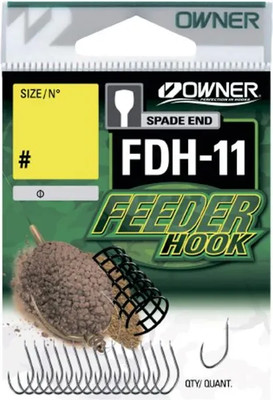 Набор крючков рыболовных Owner Feeder Hook FDH-11 BC №10 / 56936-10 (17шт)