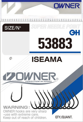 Набор крючков рыболовных Owner Iseama BC №4 / 53883-04 (11шт)