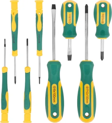 Набор отверток FIT Контур / 56038 (8шт)