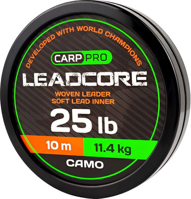 Лидкор рыболовный Carp Pro Camo 25lb / CP4825