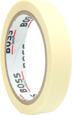 Лента малярная Boss Tape 24мм / BT24x25 (25м, желтый)