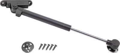 Газовый лифт мебельный AKS Верхний 60N с доводчиком / 115 566 (серый)