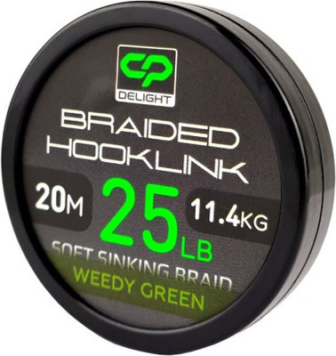 Поводковый материал Carp Pro Deligth Sinking Hooklink 25lb / CP4510-025 (20м, зеленый)