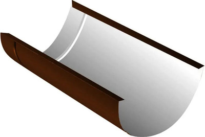 Желоб Скайпрофиль Металлический 120x63х3000 (RAL 8017)