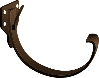 Кронштейн желоба Скайпрофиль Металлический карнизный 120х63 (RAL 8017)